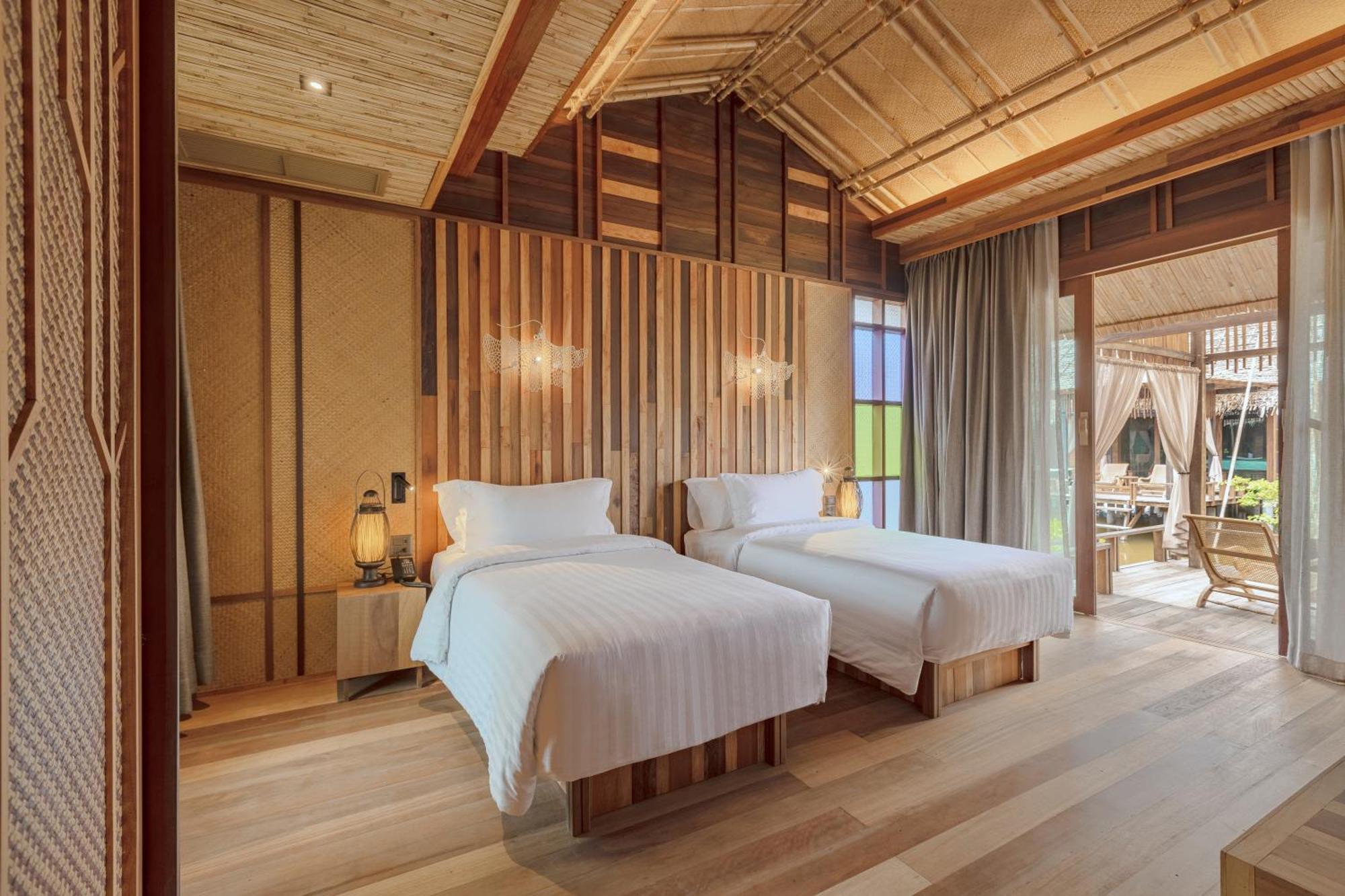 Familiensuite Wasservilla — kostenloser Transfer nach Fahrplan zu den Stränden Ao Nang Beach/Railay Beach