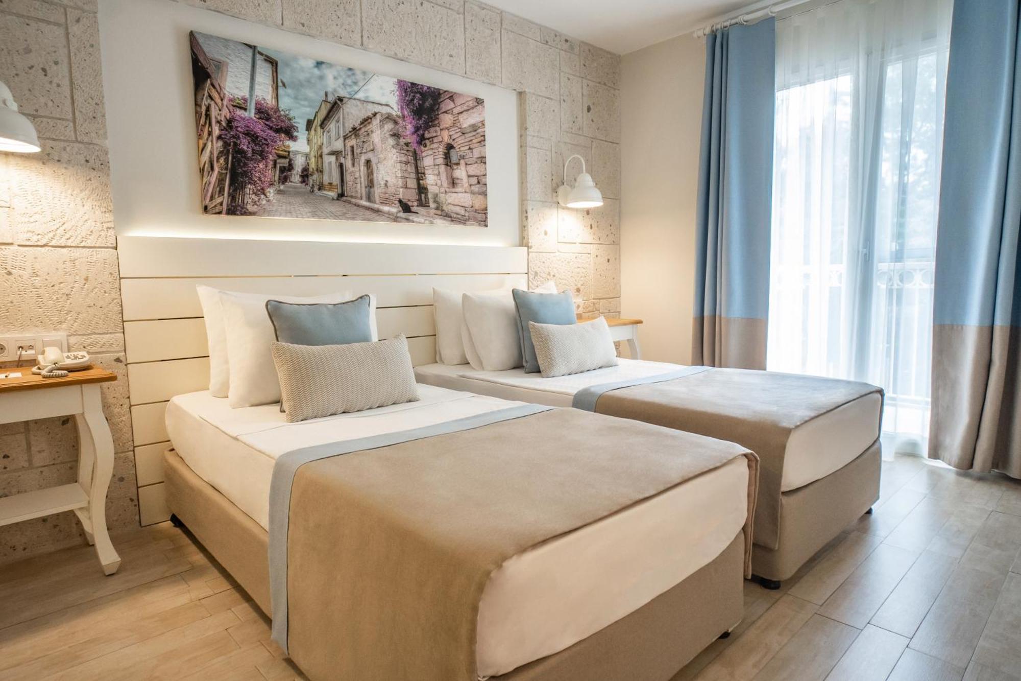 Familienzimmer mit Gartenblick