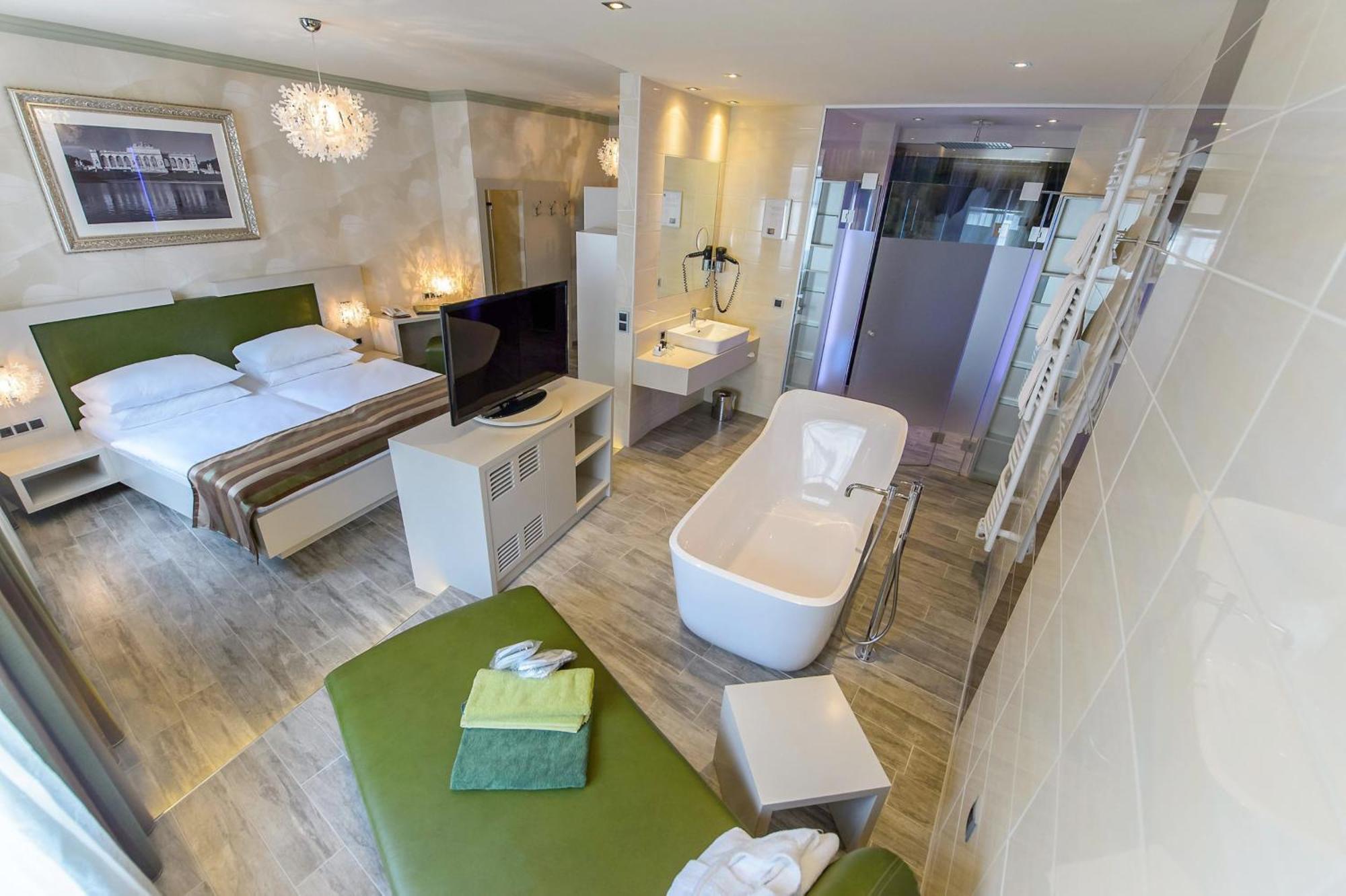 Luxus-Suite mit Infrarotkabine