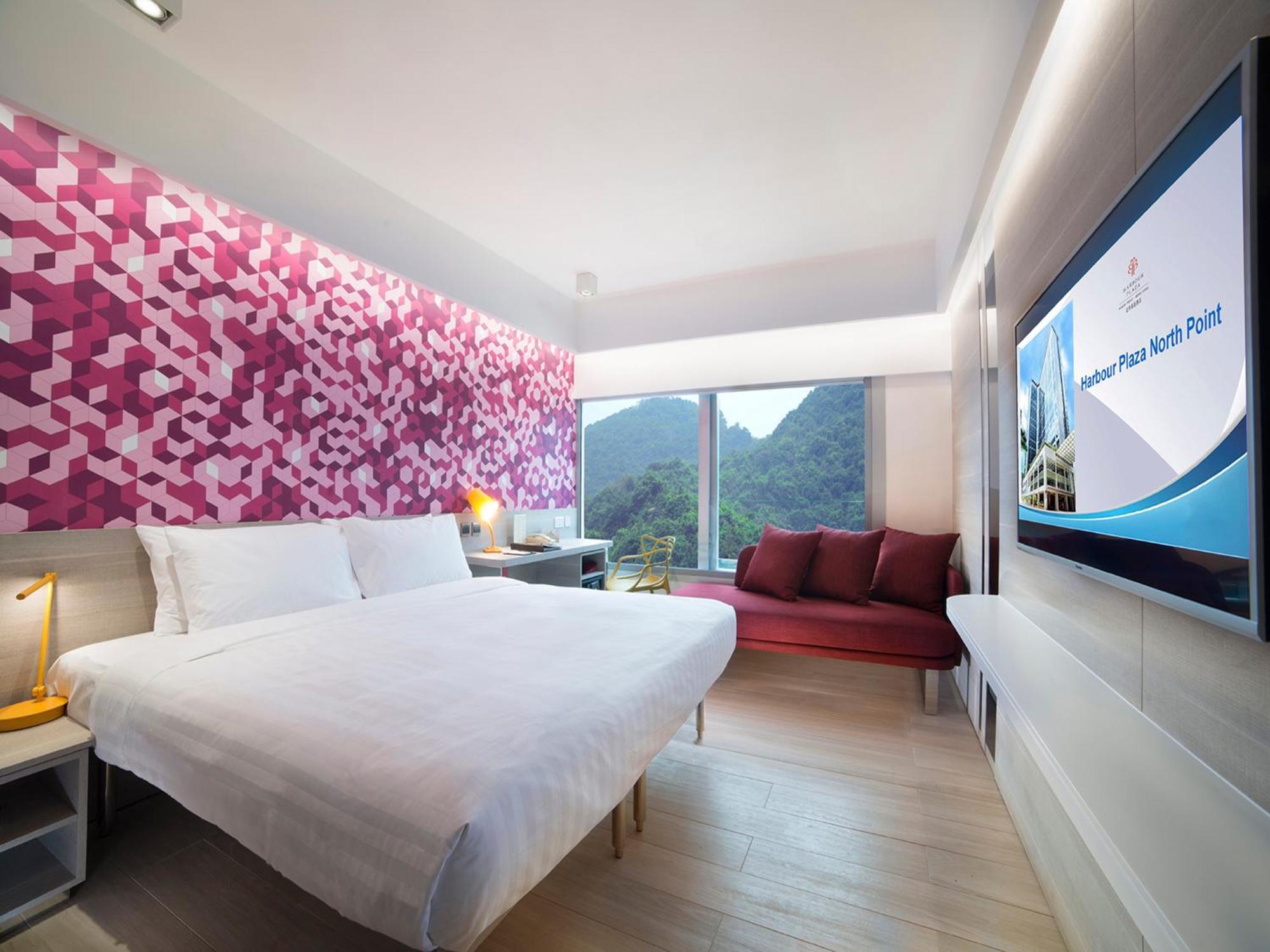 Premier Doppel- oder Zweibettzimmer mit Hügelblick