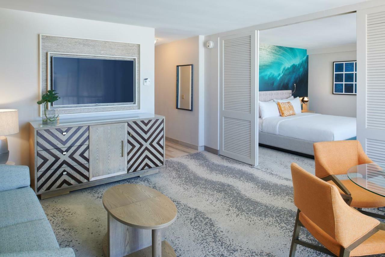 Suite mit 1 Kingsize-Bett und Meerblick