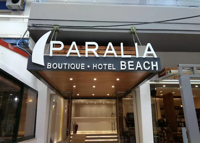 Hotel mit Aussicht: Paralia Beach Boutique Hotel