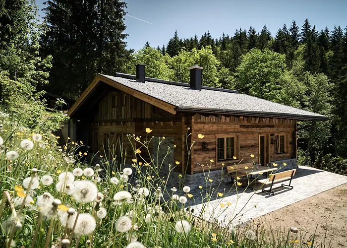 Villa: Wochenbrunner Alm Ferienhütten