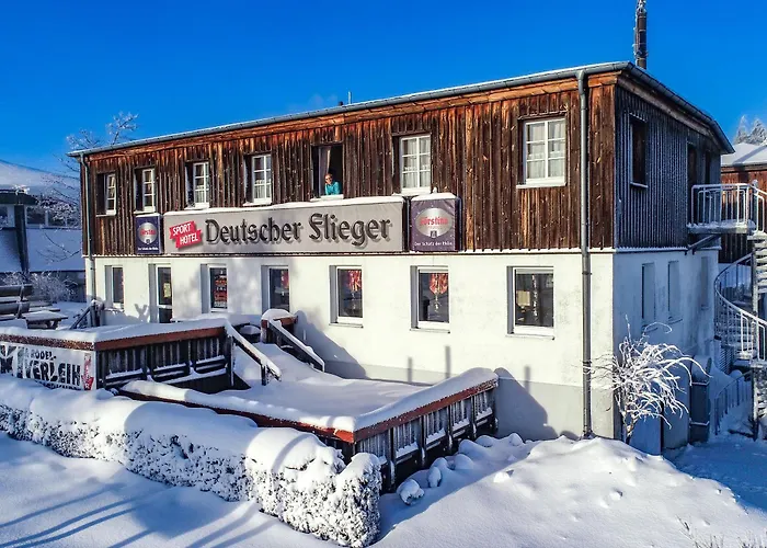 Günstiges Hotel: Deutscher Flieger