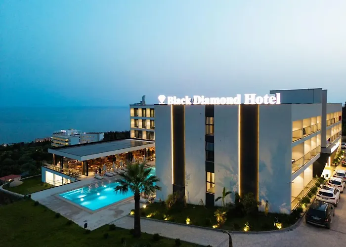 Kurhotel: Black Diamond Hotel Dhermi