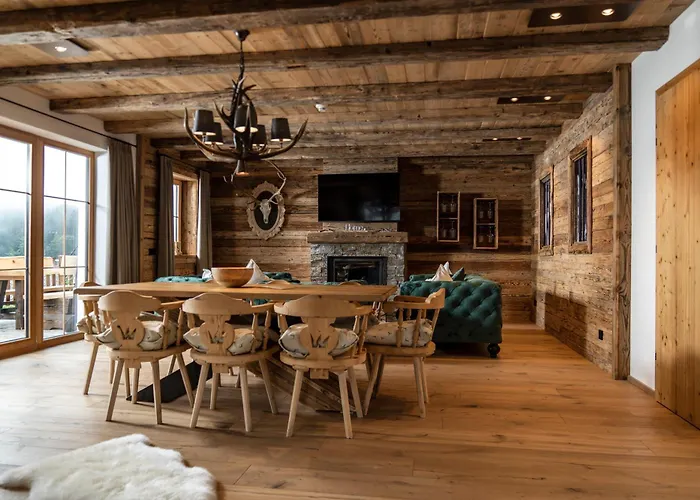 Villa: Wochenbrunner Alm Ferienhütten