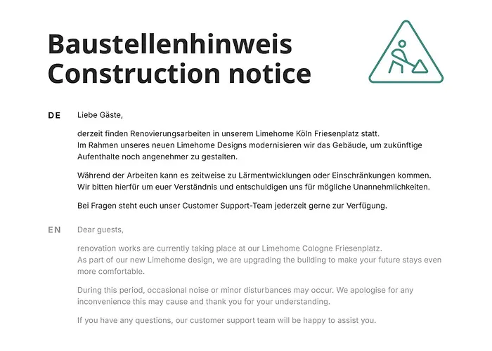 Aparthotel: limehome Köln Friesenplatz
