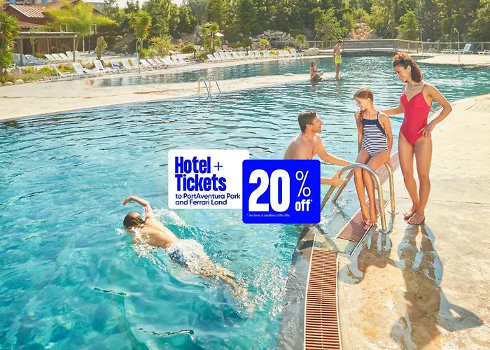 Jacuzzi-Hotel: Portaventura Hotel Gold River - Includes Unlimited Access To Portaventura Park & 1 Access To Ferrari Land